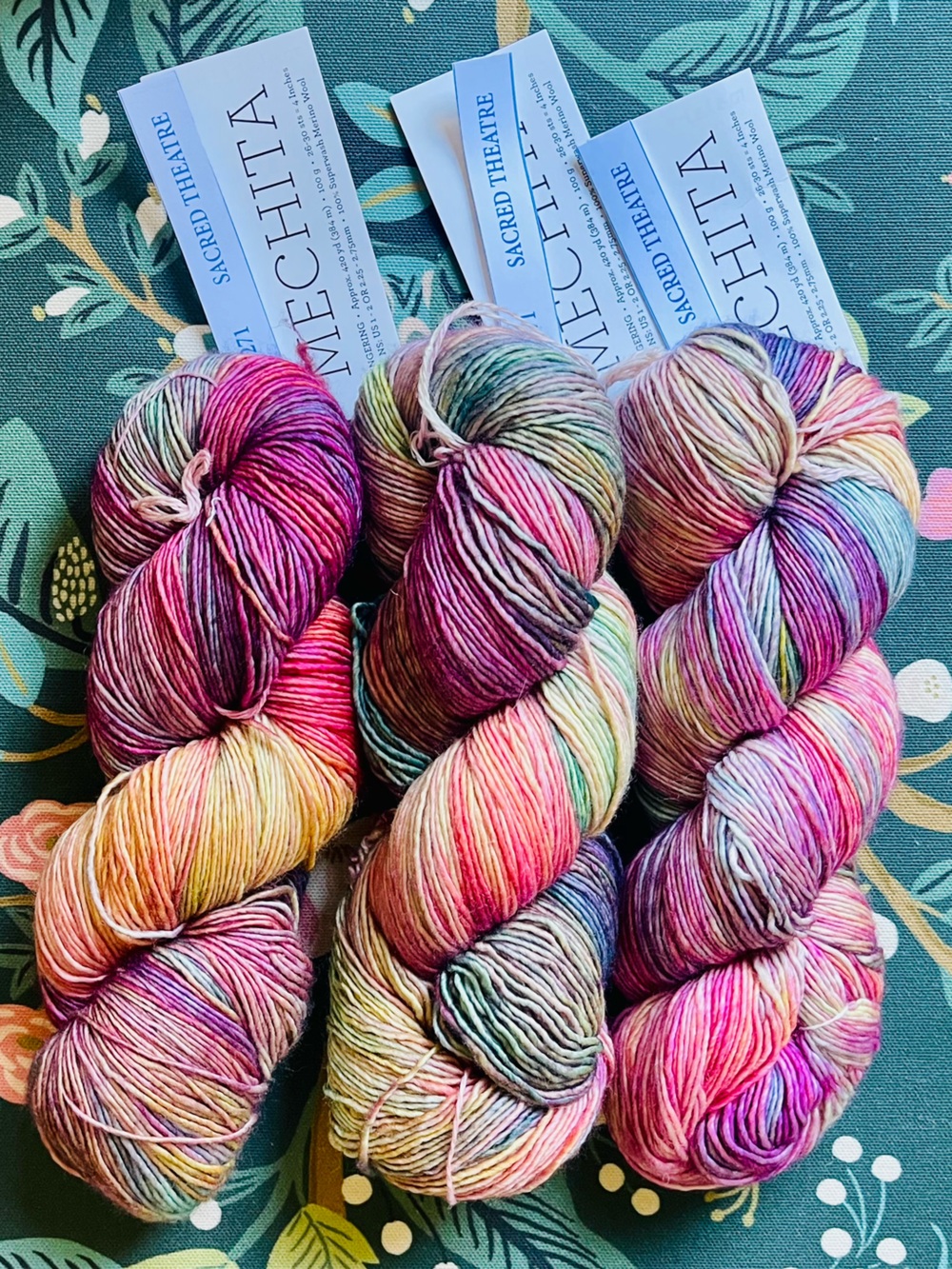 Malabrigo Yarn, Mechita: 271 Sacred Theatre - 3 Skeins